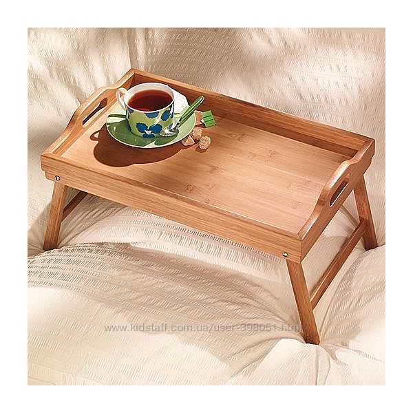 Бамбуковый столик для завтрака 