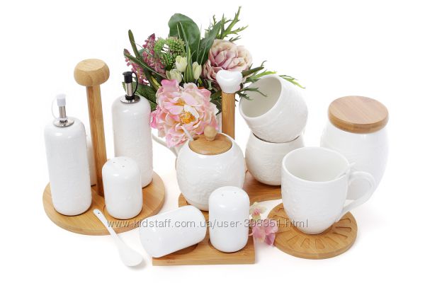 Чайные наборы - фарфор, бамбук, керамика, лепка