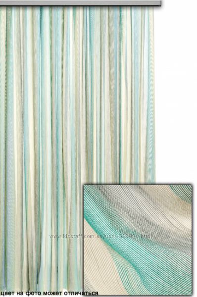 красивая тюль штора, под натуральное плетение, плотная, турция. оттенки.