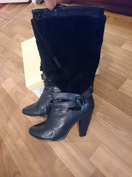 Сапоги натуральная кожа