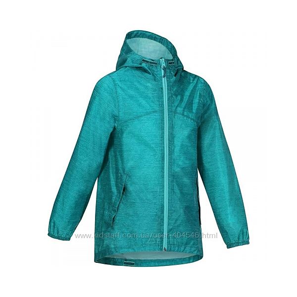 Куртка дождевик для девочки фирмы Quechua Decathlon Германия, размер 8 ле