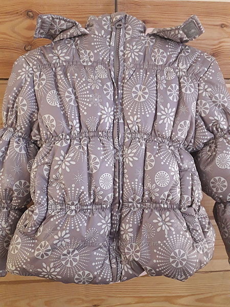  Курточка  на рост 92-98  Снежинки на холодную осень Чехия