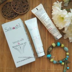 Себогель Sebogel, гель з нікотиновою к-с та витаміном В3