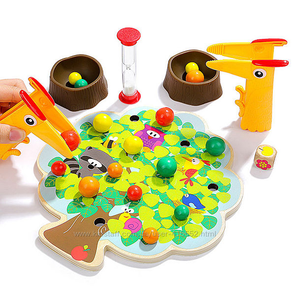 Деревянная игра Яблочки 120379 Top Bright.