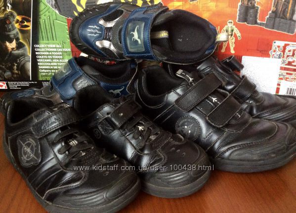 CLARKS 30-33 кеды 36