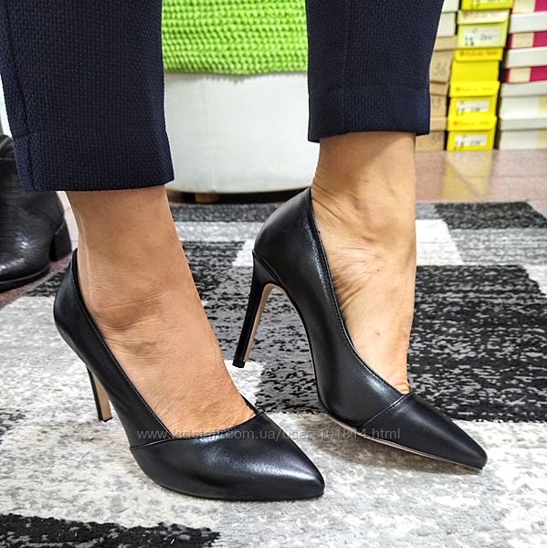 Класичні шкіряні човники преміум якість - наявність