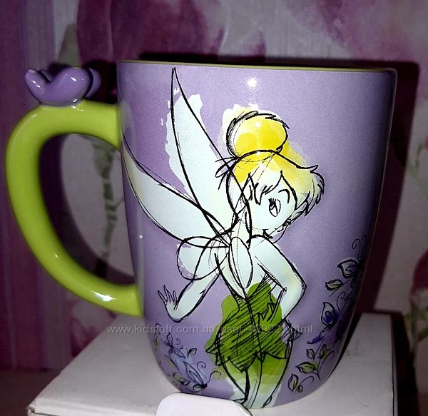 Кружка Тинкер Белл Disney Store Butterfly 16 Oz