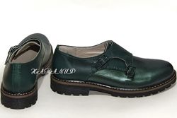 Шкіряні нові туфлі торгової марки Солді Soldi модель Хенсон  38 39