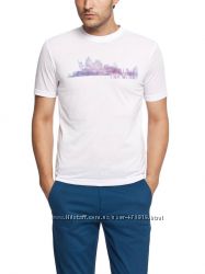 мужская футболка LC Waikiki белого цвета с надписью Las Vegas