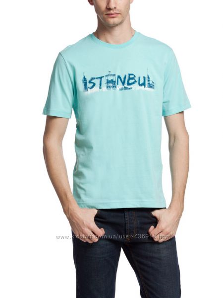 мужская футболка LC Waikiki насыщенно-небесного цвета Istanbul