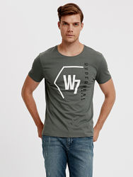 мужская футболка LC Waikiki / ЛС Вайкики цвета хаки