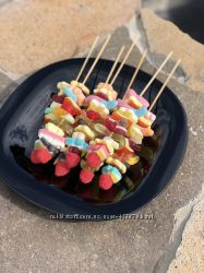 Сладкий шашлык из желеек