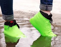 Бахилы - чехлы силиконовые водонепроницаемые обувь от воды и грязи