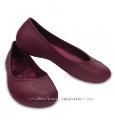 балетки crocs olivia II lined flat w6 w7 w8