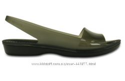 босоножки crocs Black Color Block Sandal w6