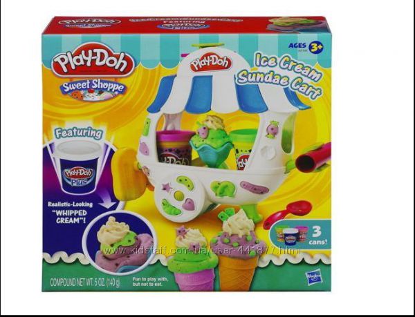 Ігровий набір Магазинчик морозива Play-Doh