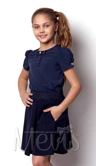 Нарядные блузки с коротким рукавом