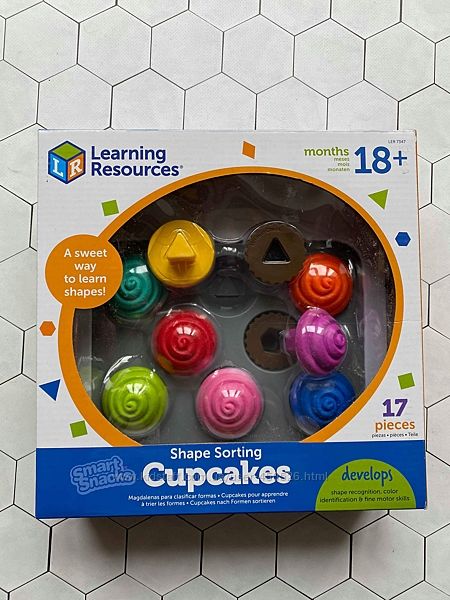 Развивающая игрушка Learning Resources Сортировка собери кексы