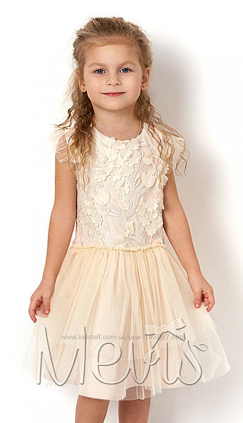 Детское нарядное платье Mevis 2630-1, 98р.