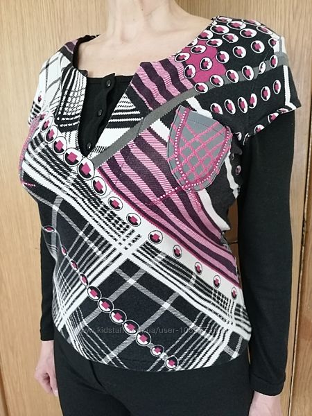 Стильная кофта, Bagutti, Париж, Франция, размер 50