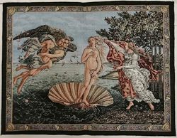 Гобеленовое панно Рождение Венеры, размер 70x55 см, Италия