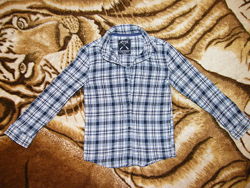 Фланелевая рубашка Rebel by Primark на рост 116-122см