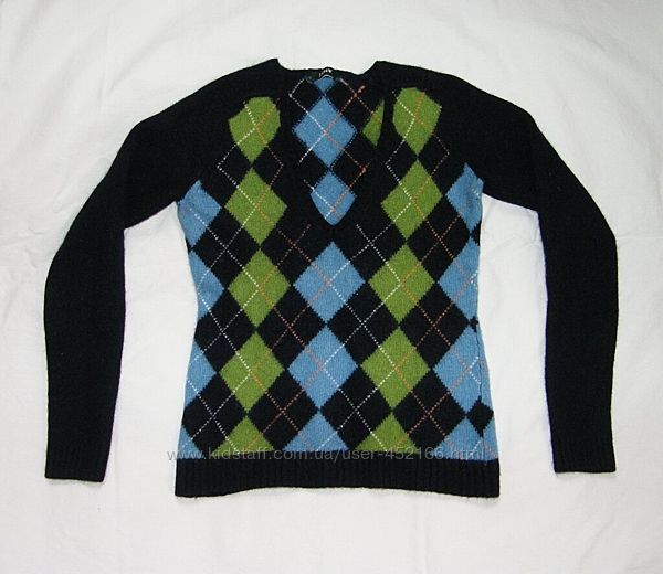 Свитер джемпер, пуловер с ангорой мальчику 7-8лет