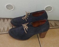 Замшевые туфли, размер 39