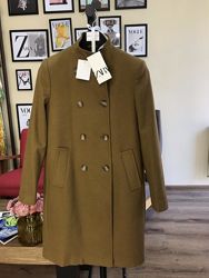 Шерстяное пальто от Zara