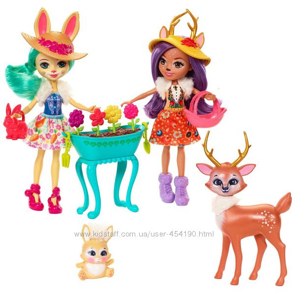 Энчантималс Магический сад и куклы Флаффи и Данэсса Enchantimals FDG01