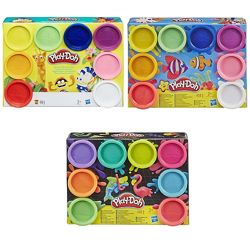 Плей-До набор пластилина 8 цветов в асортименте Play-Doh Hasbro Оригинал