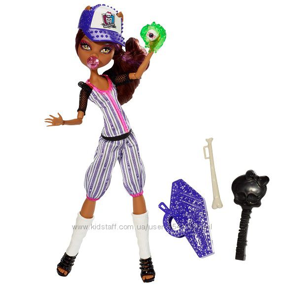 Кукла Monster High Спектра Клодин Торалей Монстры спорта Монстр Хай
