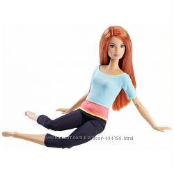 Кукла Барби Двигайся как Я Йога Голубой топ Barbie Made to Move DPP74