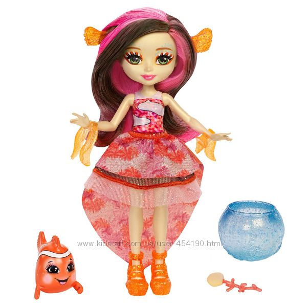 Кукла Энчантималс Морские подружки рыба клоун Кларита Enchantimals FKV56