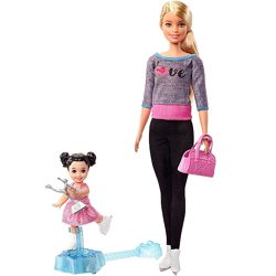 Кукла Барби Тренер по фигурному катанию Barbie Ice Skating Coach FXP38