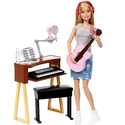 Кукла Барби Музыкант шарнирная Barbie Musician FCP73