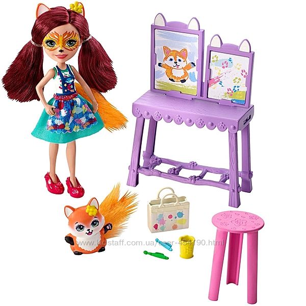 Энчантималс Художественная студия Фелисити Лис Enchantimals GBX03