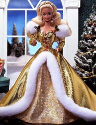 Кукла Барби Коллекционная Счастливого Рождества 1994 Barbie Happy Holidays 