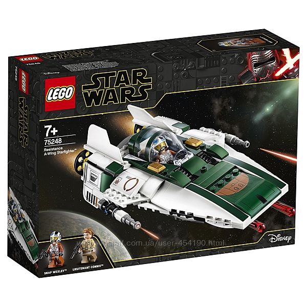 Конструктор LEGO Star Wars Звездный истребитель Повстанцев типа А 75248 