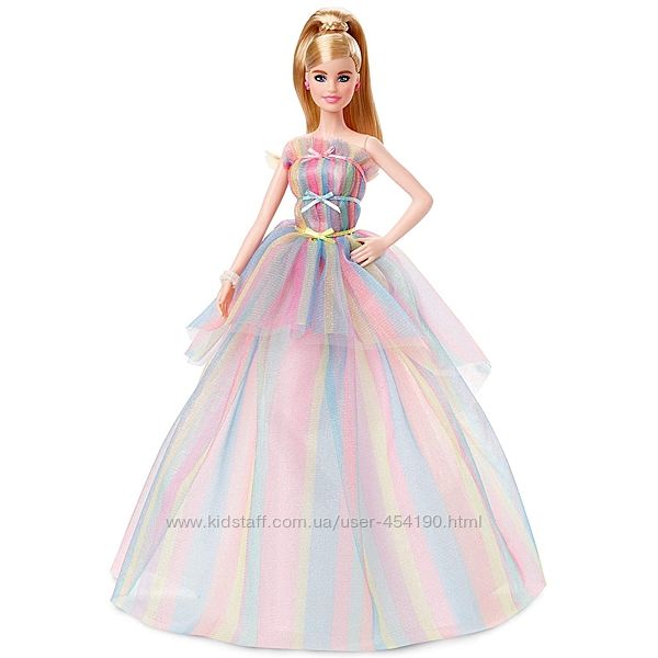 Кукла Барби Коллекционная День рождения 2020 Barbie Birthday Wishes GHT42