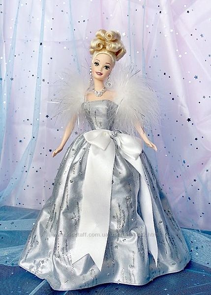 Кукла Барби Коллекционная Королевское Серебро 1996 Barbie Silver Royale
