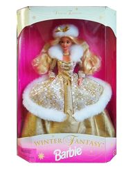 Кукла Барби Коллекционная Зимняя фантазия 1995 Barbie Winter Fantasy 15334