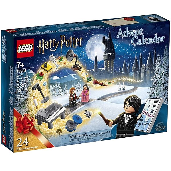 Конструктор LEGO Harry Potter 75981 Новогодний календарь Лего Гарри Поттер