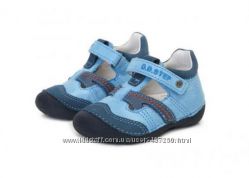 Кожаные туфли, мокасины DD Step р. 19-23 защита носка. 015-146А