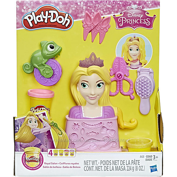 Набор салон причесок Рапунцель Play-Doh Disney Princess Royal Salon Set 