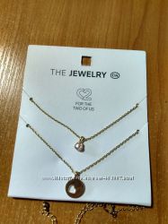 Набор The Jewelry, цепочка и кулончик сердце