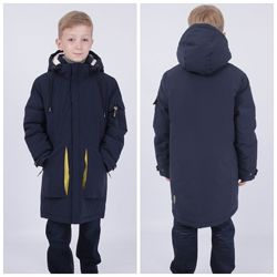 PurosPoro зимняя куртка пальто для мальчика 735