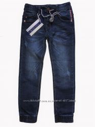 Стильні джинси джогери на манжеті р. 134