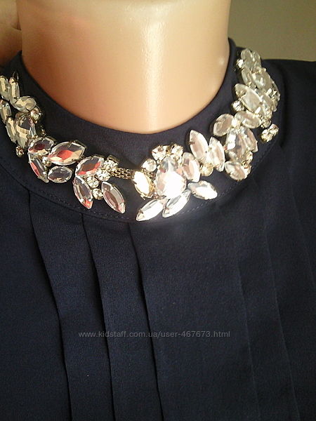 Dishe новая стильная турецкая блуза с камнями р.48-50 распродажа 