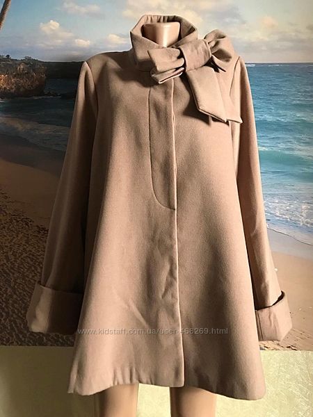 Пальто модельное новое Love Lobel расклешенное Р.54/56 